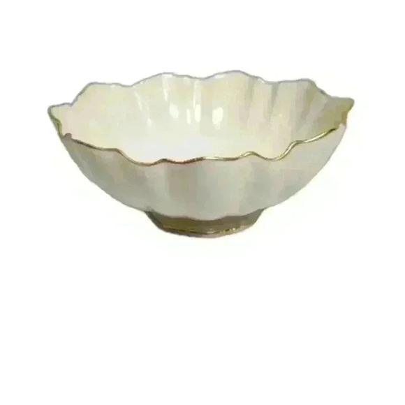 Lenox porcelain candy dishes SET OF 2 ivory - Picture 4 of 12